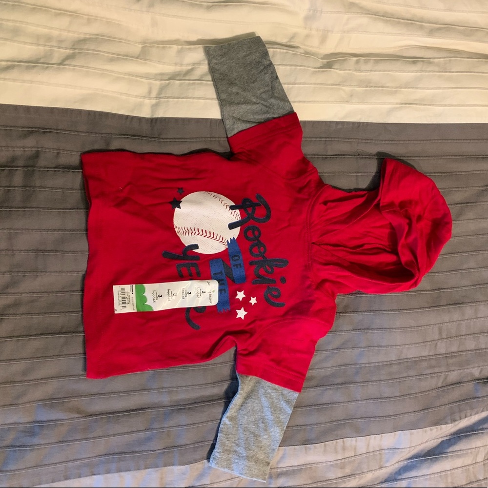Infant Boys Long Sleeve w Hood - 3m NWT